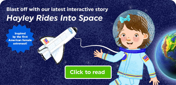 new story alert Hayley Speakaboos Sally Ride